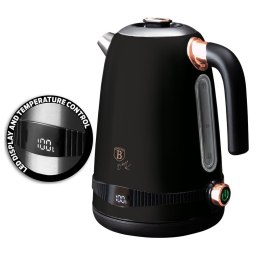 CZAJNIK ELEKTRYCZNY 1.7L Z REGULACJĄ TEMP. BERLINGER HAUS BLACK ROSE BH-9331