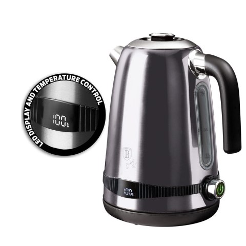 CZAJNIK ELEKTRYCZNY 1.7L Z REGULACJĄ TEMP. BERLINGER HAUS CARBON PRO BH-9327