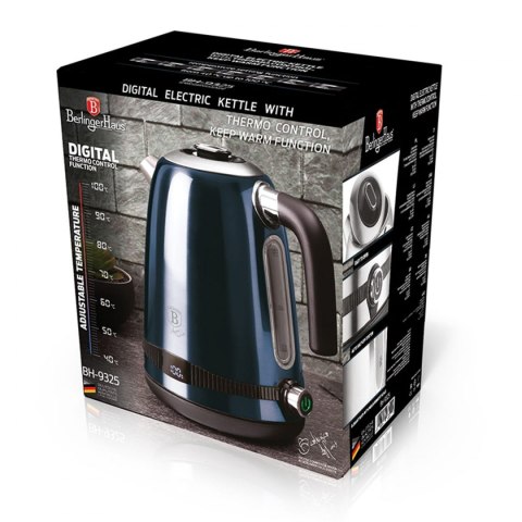 CZAJNIK ELEKTRYCZNY 1.7L Z REGULACJĄ TEMPERATURY BERLINGER HAUS AQUAMARINE BH-9325