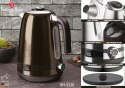 CZAJNIK ELEKTRYCZNY 1.7L Z REGULACJĄ TEMPERATURY BERLINGER HAUS SHINY BLACK BH-9330