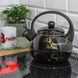 CZAJNIK EMALIOWANY 2.2L BRUNBESTE MARBLE GOLD BB-4550