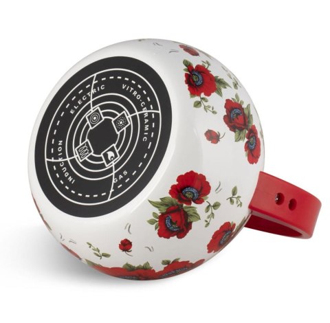 CZAJNIK EMALIOWANY 2.2L BRUNBESTE POPPY BB-2498