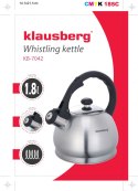 CZAJNIK STALOWY 1.8L KLAUSBERG KB-7042
