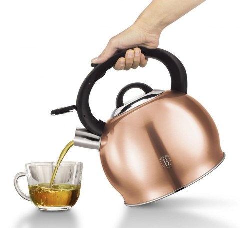 CZAJNIK STALOWY 3.0L BERLINGER HAUS ROSEGOLD BH-1075N