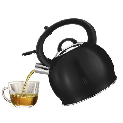 CZAJNIK STALOWY 3.0L BERLINGER HAUS SHINY BLACK BH-6832N