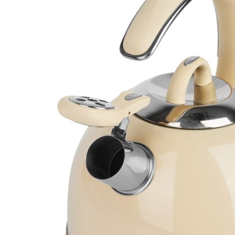 CZAJNIK STALOWY 3.0L KREMOWY STARKE PRO ASCELLA 0870