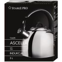 CZAJNIK STALOWY 3.0L POŁYSK STARKE PRO ASCELLA 0342