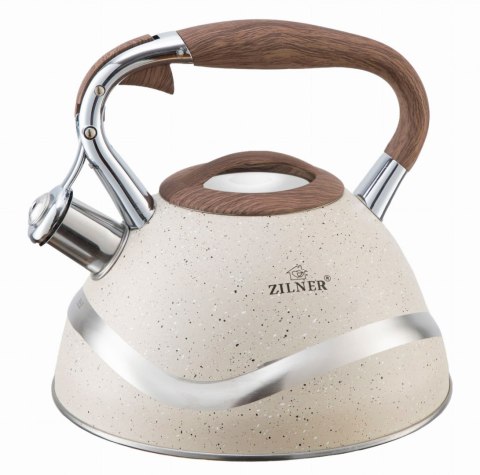 CZAJNIK STALOWY MARMURKOWY 3.0L ZILNER ZL-5701-CR
