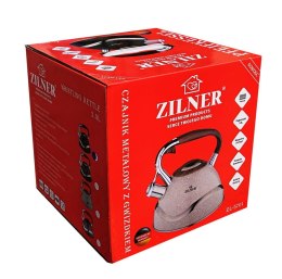 CZAJNIK STALOWY MARMURKOWY 3.0L ZILNER ZL-5701-CR