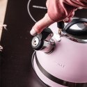 CZAJNIK STALOWY NA GAZ 1.8L MAŁY INDUKCJA KINGHOFF KH-1856 RÓŻOWY