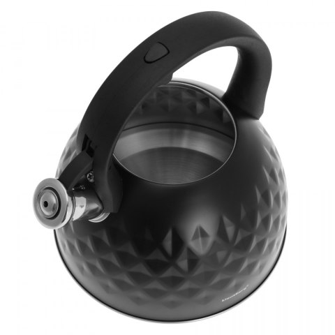 CZAJNIK STALOWY Z GWIZDKIEM 3.0L DIAMOND KLAUSBERG KB-7550