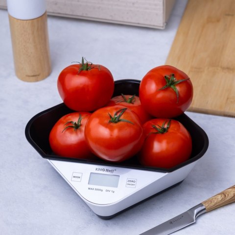 ELEKTRONICZNA WAGA KUCHENNA Z MISĄ 800ML / 1G / 5KG KINGHOFF KH-1826