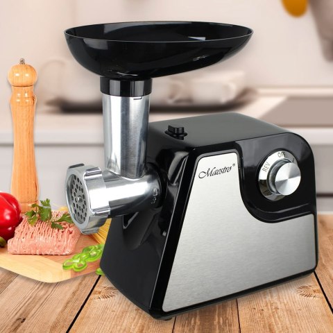 ELEKTRYCZNA MASZYNKA DO MIELENIA MIĘSA + AKCESORIA MAESTRO MR-853