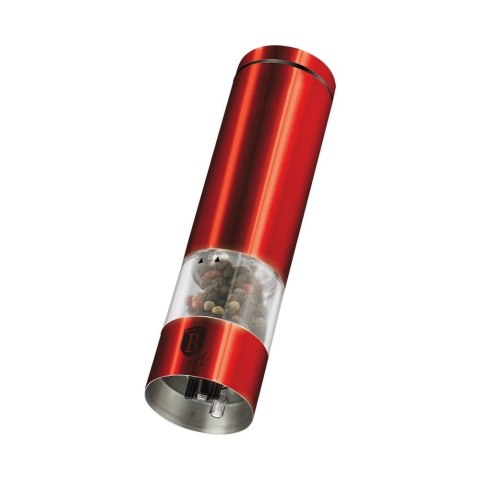 ELEKTRYCZNY MŁYNEK DO SOLI LUB PIEPRZU BERLINGER HAUS BURGUNDY BH-1907