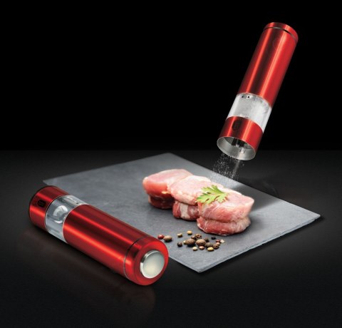 ELEKTRYCZNY MŁYNEK DO SOLI LUB PIEPRZU BERLINGER HAUS BURGUNDY BH-1907