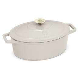 EMALIOWANA BRYTFANNA ŻELIWNA 4.65L 30CM BERLINGER HAUS STRONG MOLD SAHARA BH-6540