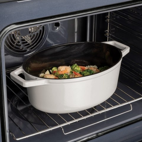 EMALIOWANA BRYTFANNA ŻELIWNA 4.65L 30CM BERLINGER HAUS STRONG MOLD SAHARA BH-6540