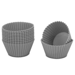 FOREMKI SILIKONOWE NA MUFFINKI 12 SZTUK 5CM BRUNBESTE BB-2975