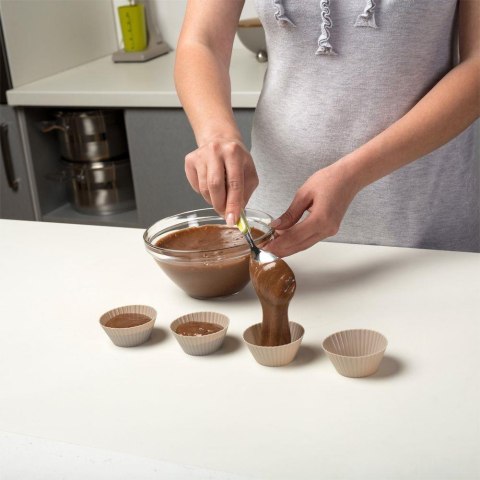 FOREMKI SILIKONOWE NA MUFFINKI 12 SZTUK 5CM BRUNBESTE BB-2975