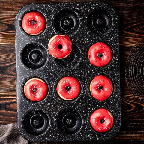 FORMA DO PIECZENIA 12 MUFFINÓW BABECZEK Z POWŁOKĄ NIEPRZYWIERALNĄ KLAUSBERG KB-7841