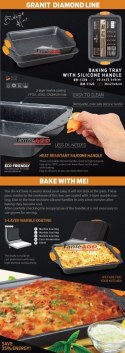 FORMA DO PIECZENIA 40CM BERLINGER HAUS GRANIT DIAMOND BH-1139