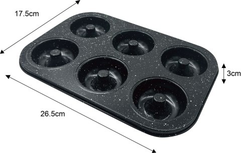 FORMA DO PIECZENIA 6 MUFFINÓW BABECZEK Z POWŁOKĄ NIEPRZYWIERALNĄ KLAUSBERG KB-7840