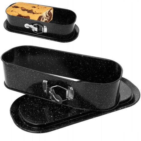 FORMA DO PIECZENIA CHLEBA I CIAST ROZPINANA MARMURKOWA POWŁOKA 30 X 11 CM BRUNBESTE BB-2537