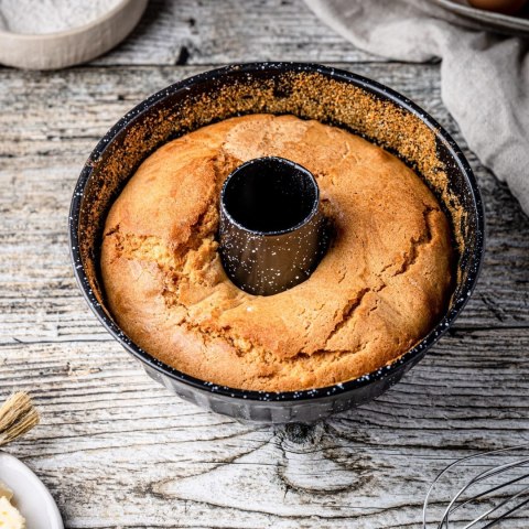 FORMA DO PIECZENIA CIASTA BABKI Z KOMINEM Z POWŁOKĄ NIEPRZYWIERALNĄ 22 x 10cm KLAUSBERG KB-7839