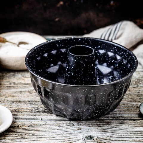 FORMA DO PIECZENIA CIASTA BABKI Z KOMINEM Z POWŁOKĄ NIEPRZYWIERALNĄ 22 x 10cm KLAUSBERG KB-7839