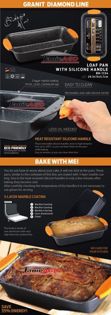 FORMA DO PIECZENIA SERNIKA BERLINGER HAUS GRANIT DIAMOND BH-1134