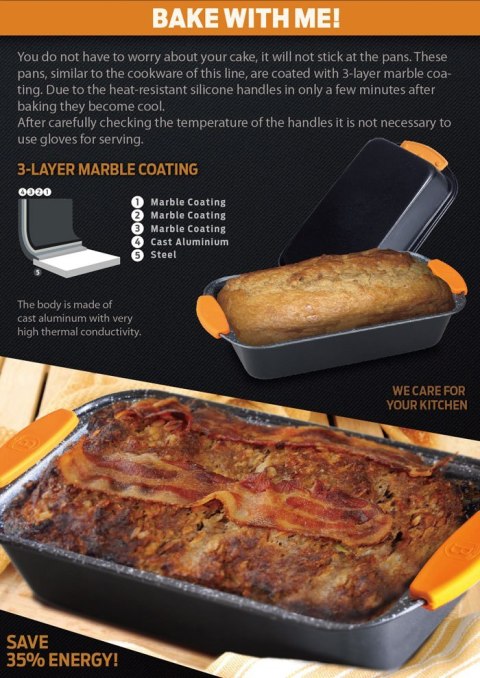 FORMA DO PIECZENIA SERNIKA BERLINGER HAUS GRANIT DIAMOND BH-1134