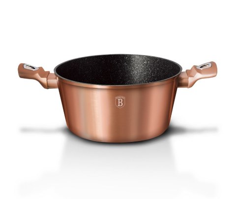 GARNEK 2.5L 20CM BERLINGER HAUS METALLIC LINE ROSE GOLD BH-1514-N