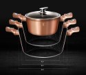 GARNEK 2.5L 20CM BERLINGER HAUS METALLIC LINE ROSE GOLD BH-1514-N