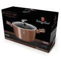 GARNEK 2.5L 20CM BERLINGER HAUS METALLIC LINE ROSE GOLD BH-1514-N
