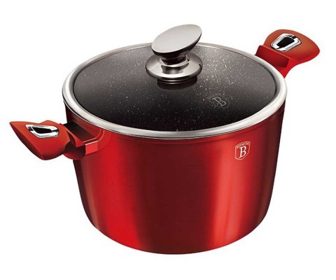 GARNEK 3.5L 20CM BERLINGER HAUS METALLIC BURGUNDY LINE BH-1268