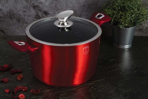 GARNEK 3.5L 20CM BERLINGER HAUS METALLIC BURGUNDY LINE BH-1268