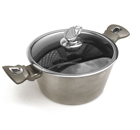 GARNEK 6.5L 28CM BERLINGER HAUS METALLIC LINE CARBON BH-1236-N