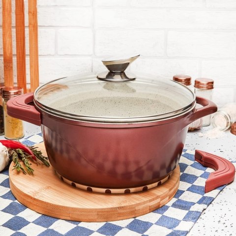 GARNEK ALUMINIOWY Z POKRYWKĄ 28cm STARKE PRO VICTORIA