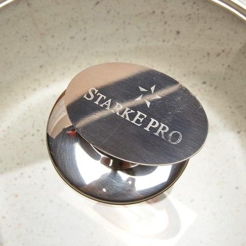 GARNEK ALUMINIOWY Z POKRYWKĄ 28cm STARKE PRO VICTORIA