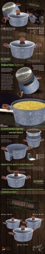 GARNEK BERLINGER HAUS FOREST LINE 20CM / 2.5L BH-1196