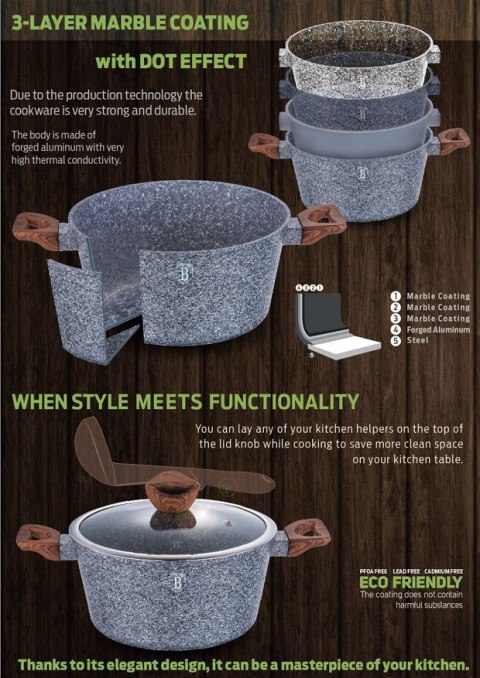 GARNEK BERLINGER HAUS FOREST LINE 24CM / 4.5L BH-1197