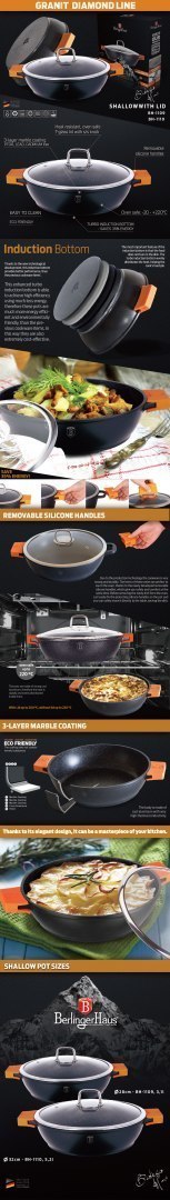 GARNEK BERLINGER HAUS GRANIT DIAMOND 5.2L / 32CM BH-1110