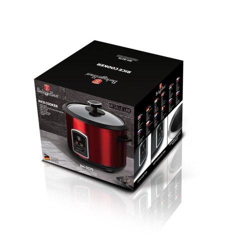 GARNEK DO GOTOWANIA RYŻU 1.8L 700W RYŻOWAR BERLINGER HAUS BURGUNDY BH-9275