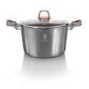 GARNEK DO MAKARONU 24cm 6.0L TYTANOWY BERLINGER HAUS MOONLIGHT BH-6015