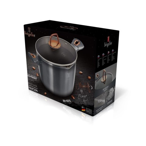 GARNEK DO MAKARONU 24cm 6.0L TYTANOWY BERLINGER HAUS MOONLIGHT BH-6015