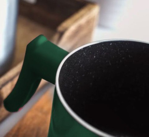 GARNEK DO MLEKA 1.2L GRANITOWY BERLINGER HAUS EMERALD BH-6061