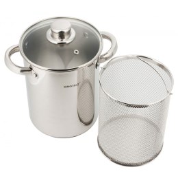 GARNEK DO SZPARAGÓW MAKARONU 4.5L 18cm KINGHOFF KH-1525