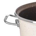 GARNEK EMALIOWANY 24cm 4.5L Z POWŁOKĄ GRANITOWĄ ORION 113145