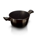 GARNEK GRANITOWY 2.5L 20cm BERLINGER HAUS SHINY BLACK BH-6604