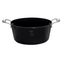 GARNEK GRANITOWY 24CM / 4.5L BERLINGER HAUS BLACK ROYAL BH-1677